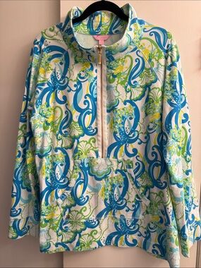 Lilly Pulitzer crystal coast skipper popover